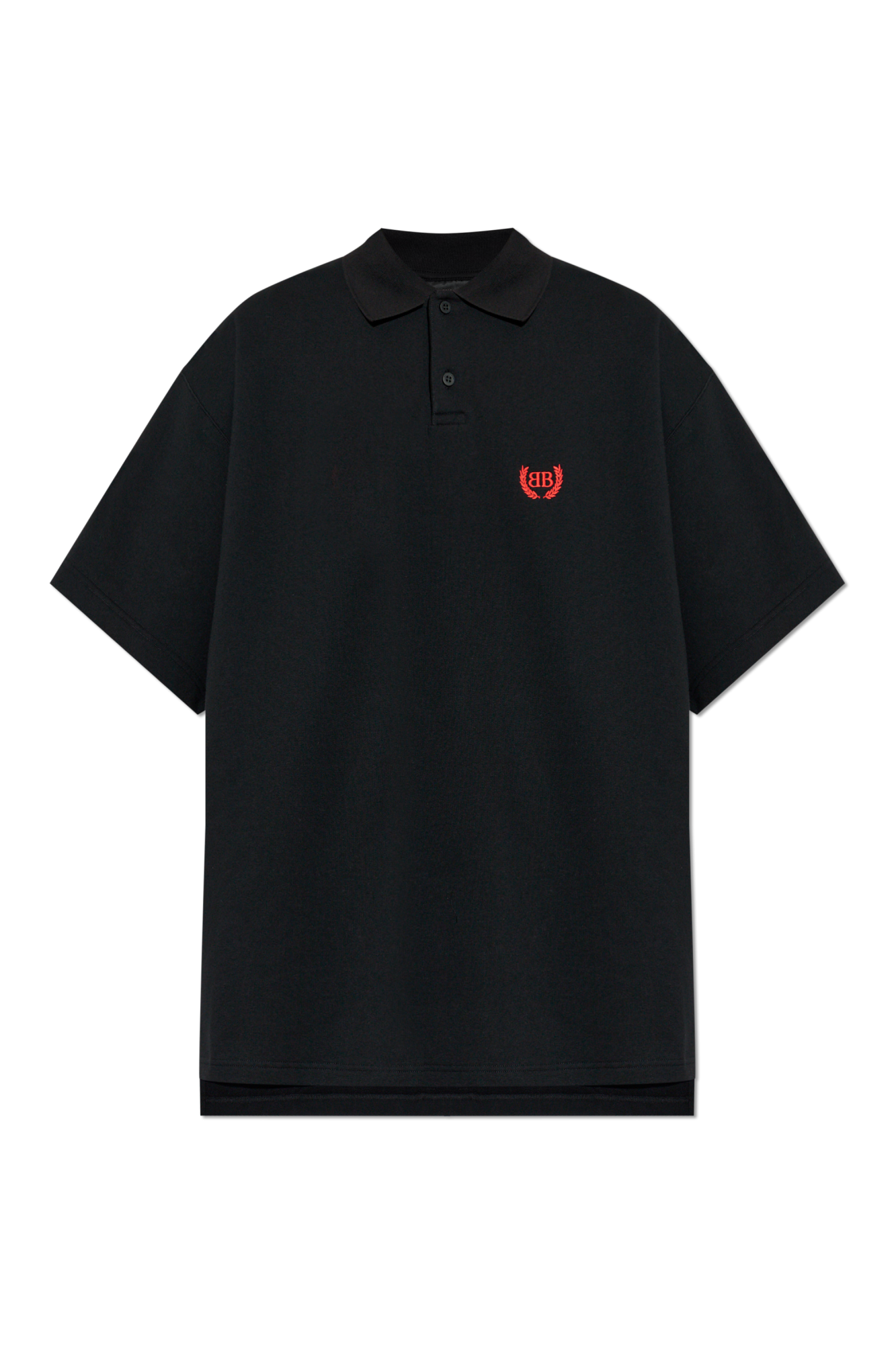 Balenciaga Polo with embroidered logo | Men's | Vitkac